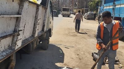 رفع 240 طن قمامة وأتربة من شوارع المنصورة في الدقهلية