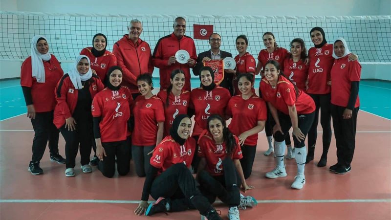 سيدات طائرة الأهلى