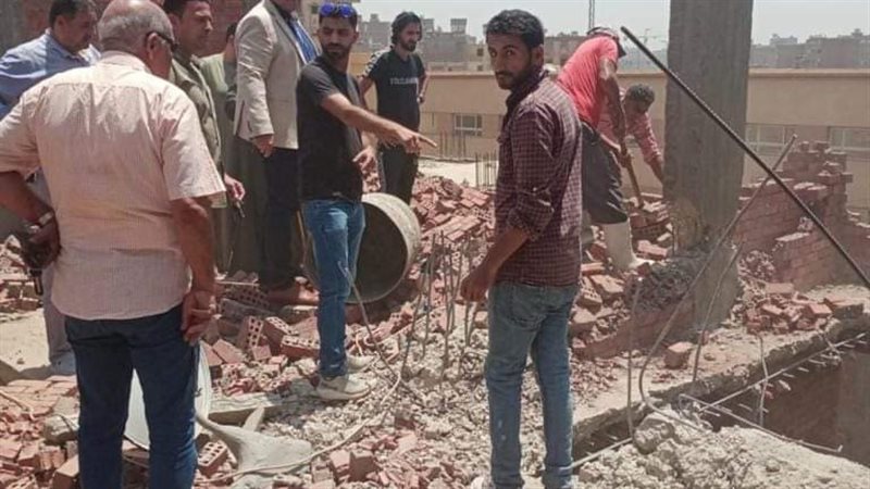 إزالة بناء مخالف