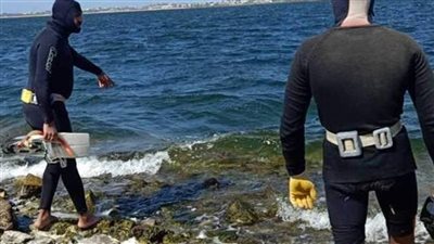 بعد يومين من البحث.. انتشال جثة الصياد الغريق في أبو قير 