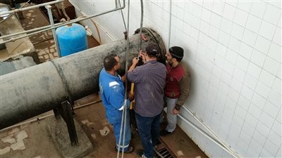 تركيب أجهزة قياس التصرف بمحطات المياه بالسويس والإسماعيلية وبورسعيد