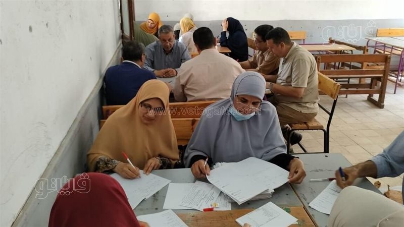 عملية تصحيح امتحانات