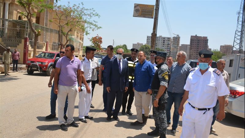 محافظ القليوبية يتفقد