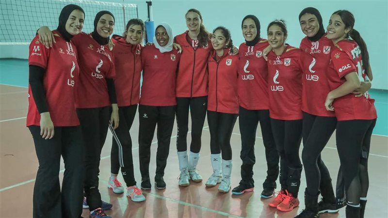 سيدات طائرة الأهلى