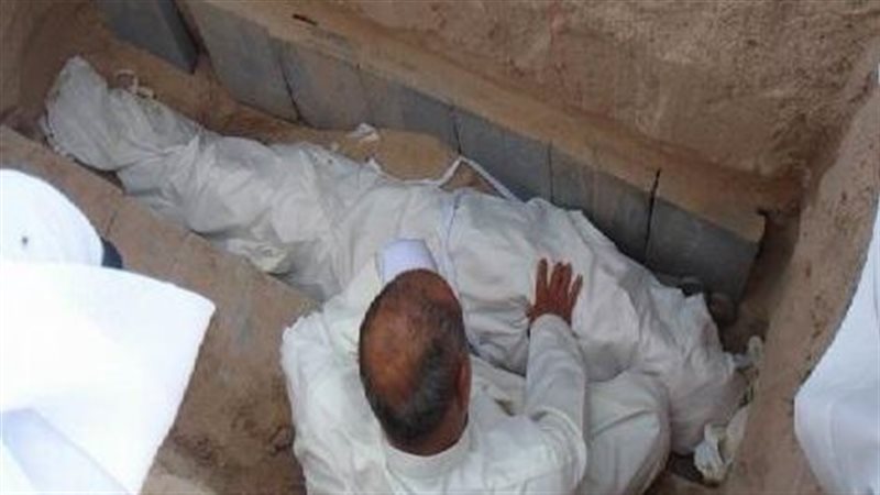 دفن الميت 