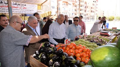 افتتاح معرض السلع الغذائية بحديقة الشيخ زايد بالإسماعيلية| صور