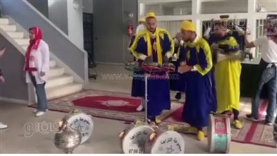 استقبال فريق الوداد بالزفة المغربية في ملعب العربي الزاولي| فيديو 