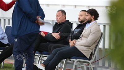 الخطيب يساند لاعبي الأهلي في المران الأخير قبل لقاء الوداد | صور
