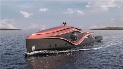 يخت بعين زجاجية ضخمة يشق البحار.. 600 مليون دولار على سطح الماء