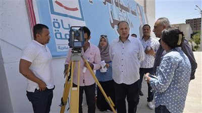 تدريب ميداني لعمال المرافق بأسيوط على أعمال الرفع المساحي 