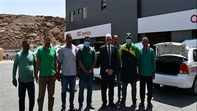 محافظ جنوب سيناء: إنشاء 8 محطات غاز طبيعي للسيارات 