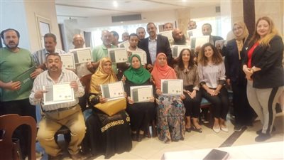 ختام البرنامج التدريبي لتنمية مهارات رؤساء قرى حياة كريمة ببني سويف 