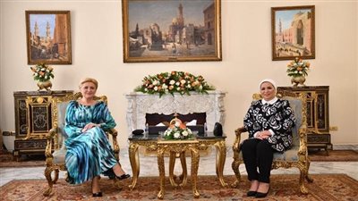 رسائل قرينة السيسي لحرم رئيس بولندا