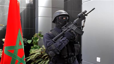 تشديدات أمنية حول ملعب استاد مركب محمد الخامس 