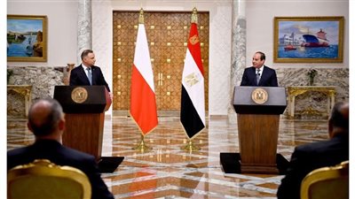 شاهد.. السيسي ونظيره البولندي يشهدان مراسم توقيع 4 مذكرات تفاهم