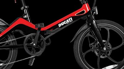 تفاصيل تصميم دراجة دوكاتي MG-20 الكهربائية القابلة للطي