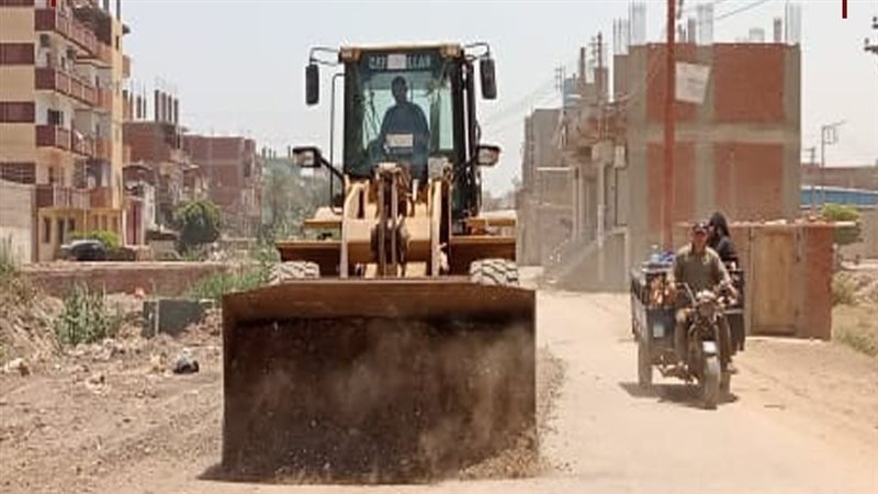 رفع تراكمات القمامة