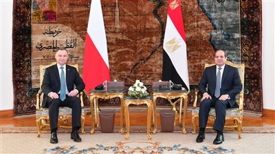 شاهد.. نشاط الرئيس اليوم.. مباحثات مصرية بولندية ومؤتمر صحفي
