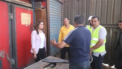 نائب المحافظ تتفقد البلديات القديمة لسوق سمك الجيزة | صور