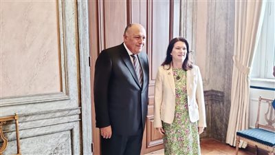 شكري يبحث مع وزيرة خارجية السويد سبل تطوير العلاقات الثنائية