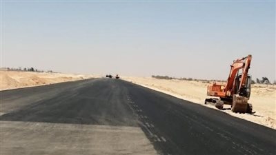 الإسكان: تقدم الأعمال بأول طريق بسفنكس الجديدة يربط بين المدينة وشبكة الطرق