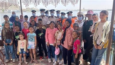 أمن أسوان يستقبل زيارة للأطفال في قسم البيئة والمسطحات 