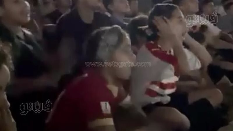 طفلة زملكاوية تشجع