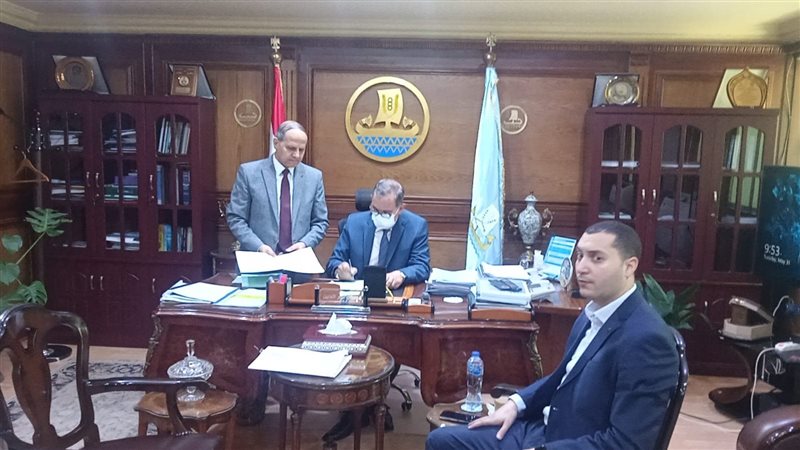 محافظ كفر الشيخ يعتمد