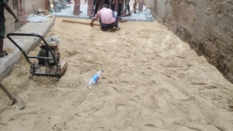 تركيب بلاط الانترلوك