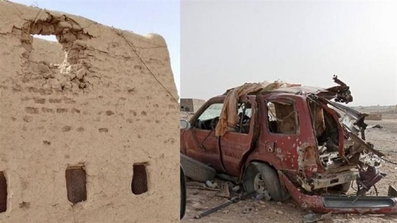 الهجوم الحوثي دمر