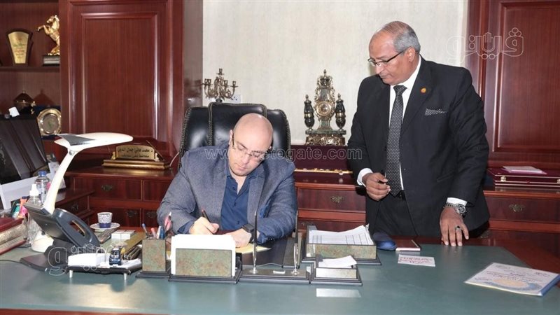 محافظ بني سويف يعتمد