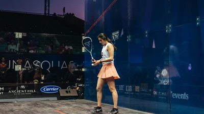 بعد تأهلها لنصف نهائي بطولة الجونة.. نور الشربيني تكشف طقوسها قبل المبارايات | فيديو