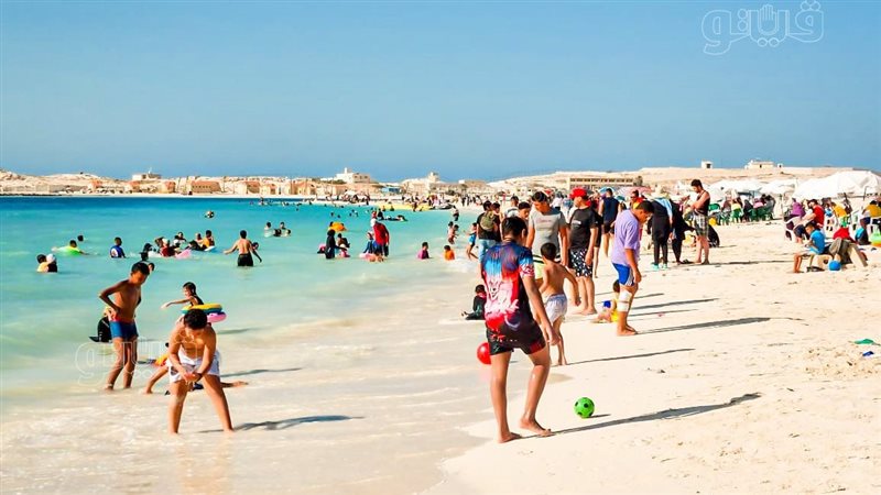 شواطئ مطروح اليوم
