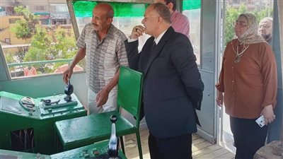 سكرتير محافظ الجيزة يتابع انتظام العمل بعبارة الحوامدية| صور