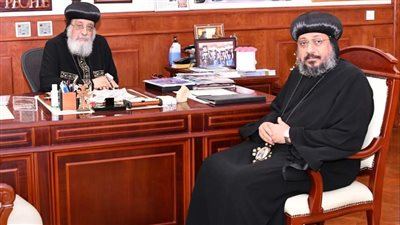 البابا تواضروس يناقش اختيارات الأسقف الجديد لإيبارشية ابنوب