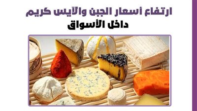  ارتفاع أسعار الجبن والآيس كريم داخل الأسواق | إنفوجراف