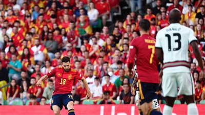 إسبانيا تتقدم على البرتغال 0/1 في الشوط الأول بدوري الأمم الأوروبية