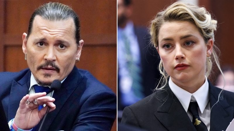 جوني ديب وزوجته السابقة