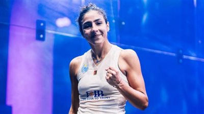 هانيا الحمامي تواجه نوران جوهر في نهائي بطولة الجونة الدولية للإسكواش