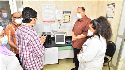 محافظ أسيوط يتفقد أعمال التطوير بمستشفى الصدر