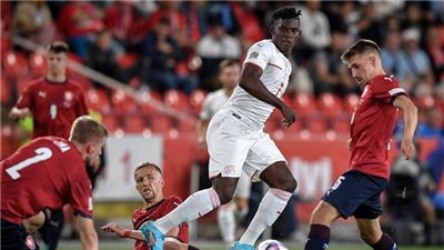 التشيك تفوز على سويسرا 2-1 في دوري الأمم الأوروبية
