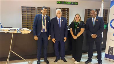 مصر للطيران الناقل الرسمي لاجتماعات البنك الإسلامي للتنمية بشرم الشيخ