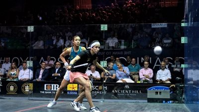 هانيا الحمامي تهزم بطلة العالم وتتوج بلقب السيدات في بطولة الجونة للإسكواش