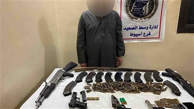 إرسال أسلحة ضبطت بحوزة عاطلين في المرج إلى الأدلة الجنائية