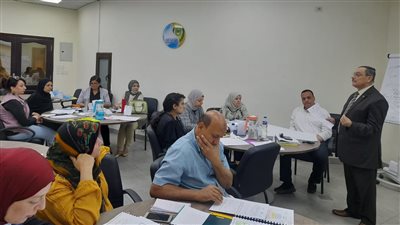تنظيم دورات تدريبية لرفع الأداء الوظيفي للعاملين بمياه أسيوط