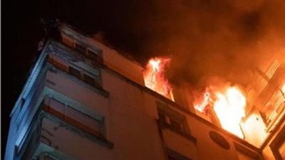 حريق هائل بعقار في 6 أكتوبر.. والحماية المدنية تنقذ السكان بأعجوبة