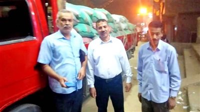 ضبط 7 أطنان قمح قبل توريدها لجهات غير حكومية بطهطا بسوهاج 