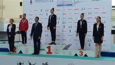 منتخب الجمباز يحصد 3 ميداليات في بطولة البحر المتوسط للناشئين