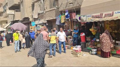 رفع 112 حالة إشغال بالعمرانية | صور