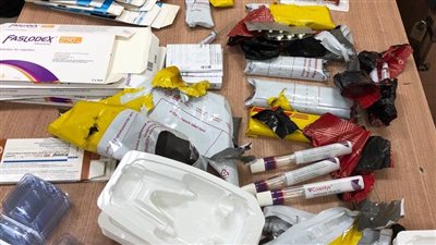 ضبط أدوية بنصف مليون جنيه بحوزة راكب بمطار القاهرة